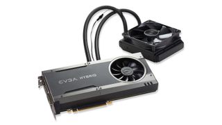 EVGA's GTX 1080 FTW Gaming Hybrid can run up to 29 degrees cooler than a reference blower design.