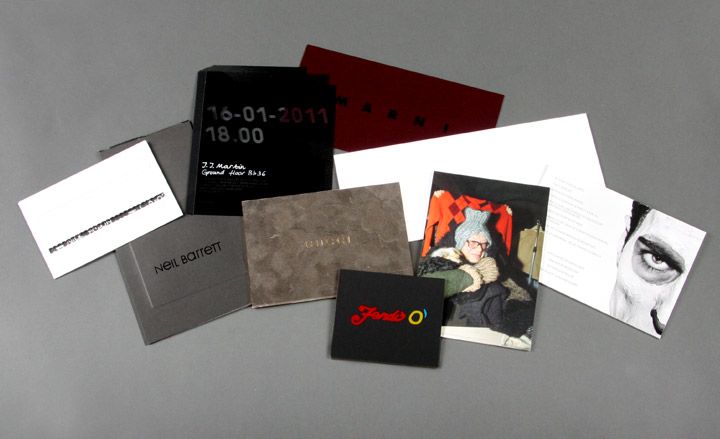  Invitations from the Milan A/W 2011 Menswear Collections