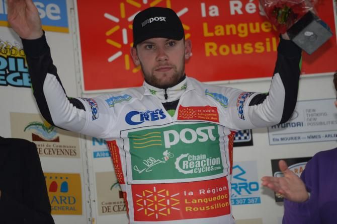 Marcus Christie (An Post-Chain Reaction) leads the young rider classification