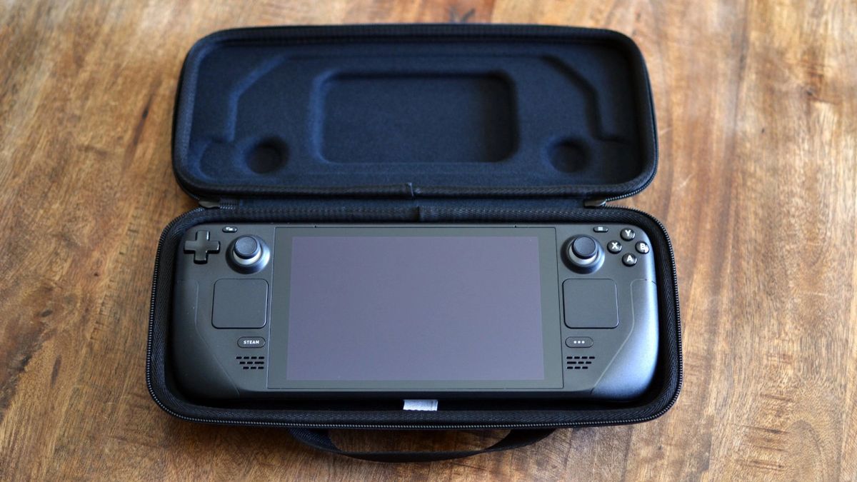 Valve Steam Deck Handheld Console 256GB - Very Good Condition W/ Case  /Charger