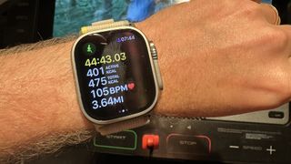 Apple Watch Ultra workout mode