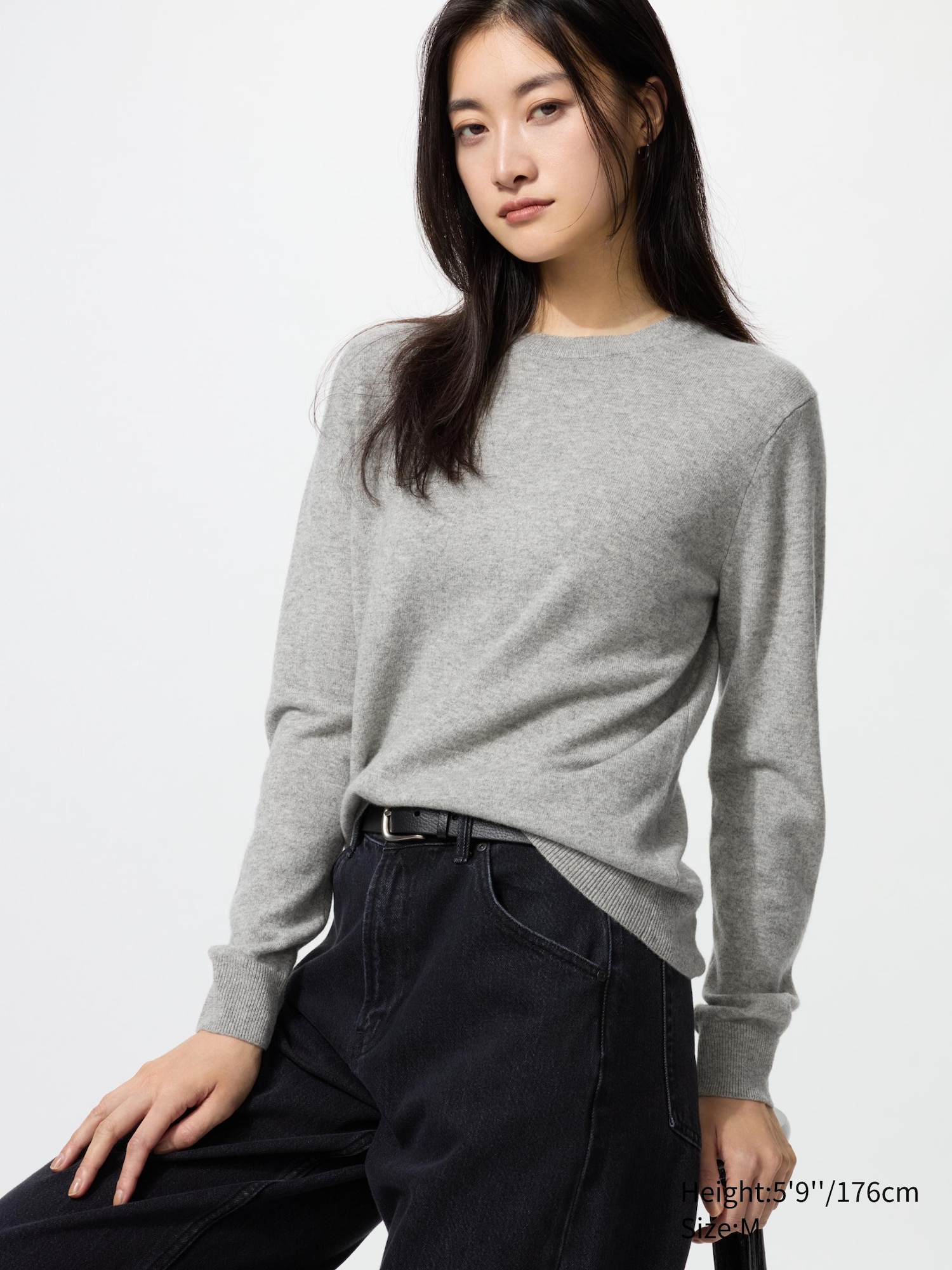 100% Cashmere Crew Neck Jumper