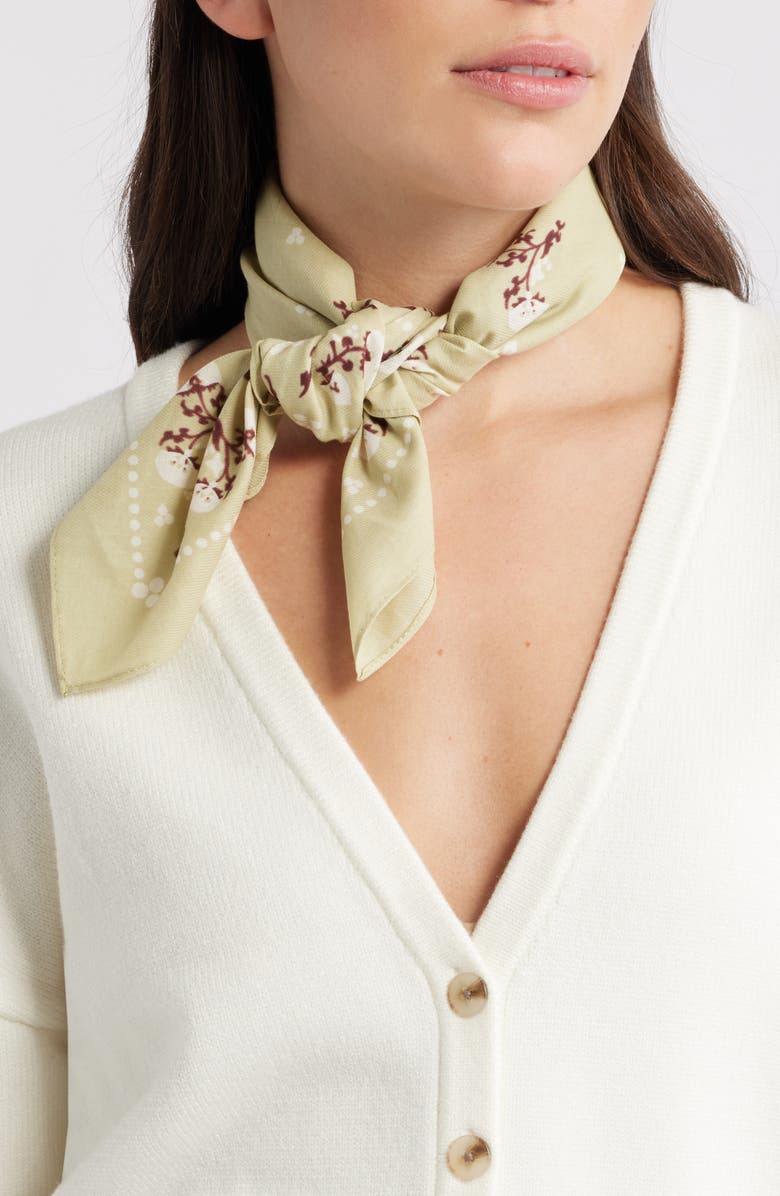 Floral Western Bandana