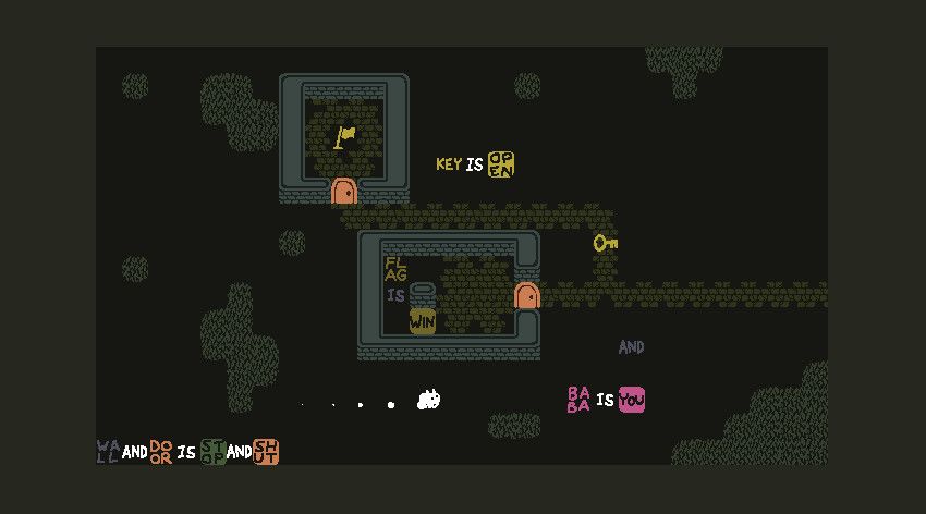 Puzzle game Baba is You is coming to break your brain