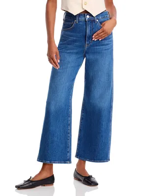 Taylor High Rise Wide Leg Jeans in Serendipity