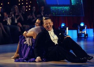 Bill Turnbull and Karen Hardy on Strictly Come Dancing