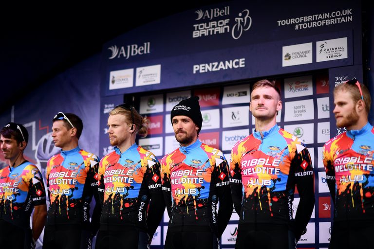 Ribble-Weldtite at the 2021 Tour of Britain