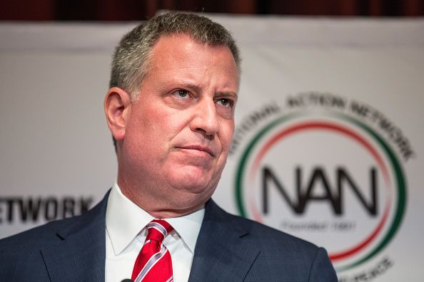 Mayor Bill de Blasio.