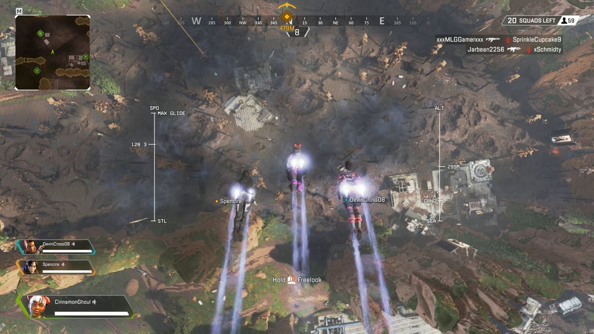 How To Drop Faster In Apex Legends Pc Gamer