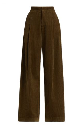 Andrew Corduroy Wide-Leg Pants