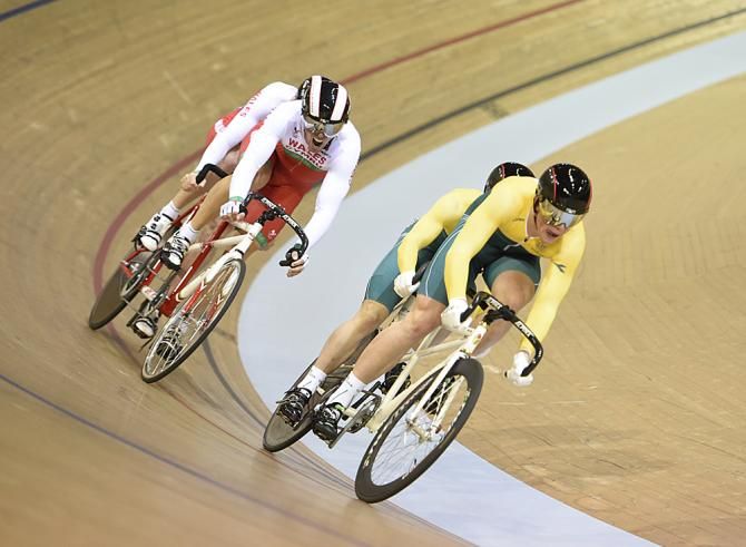 Men's Para-Sport Tandem Sprint. Australia's Paul Kennedy and Pilot Thomas Clarke beat Wales' Matthew Ellis and Pilot Ieuan Williams to Bronze medal position