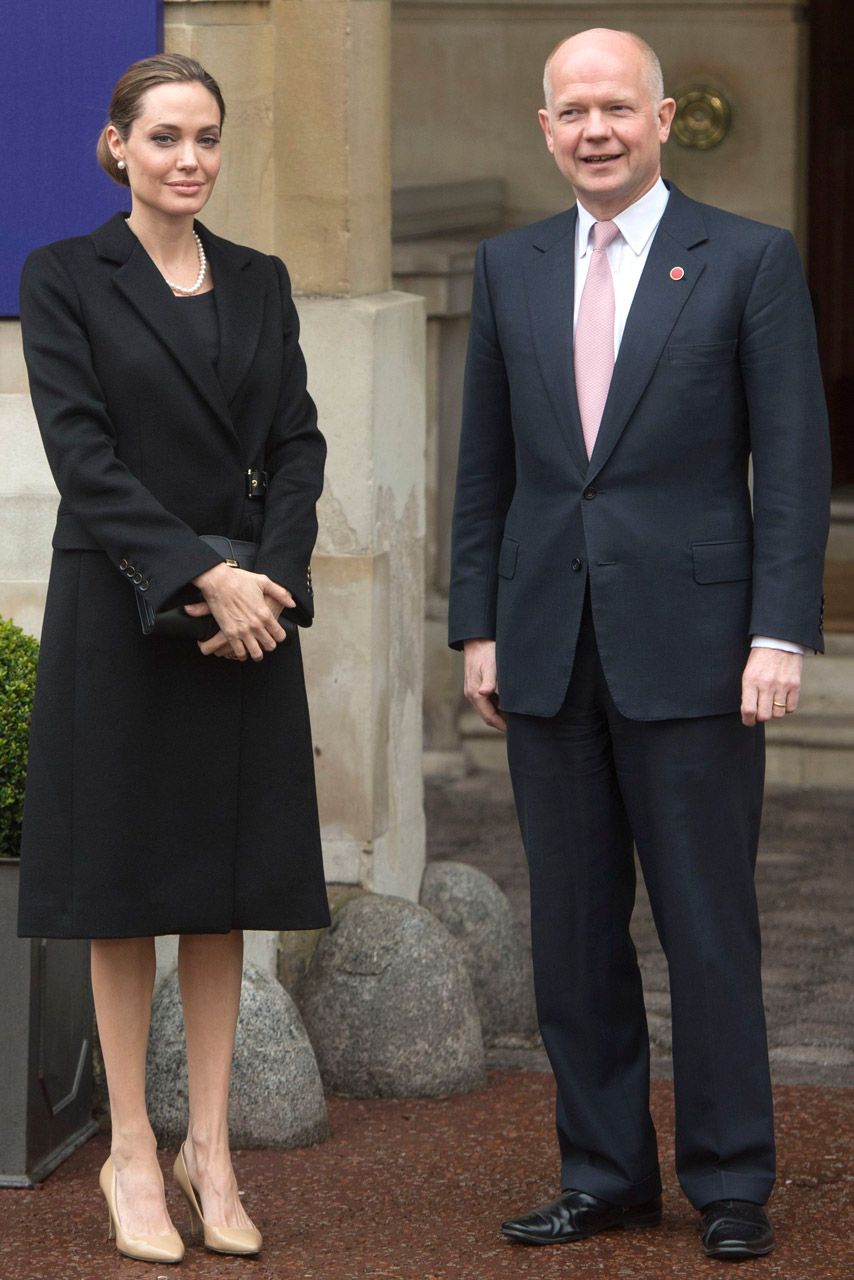 Angelina Jolie at G8 Summit