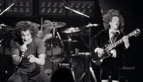 AC/DC's Angus and Malcolm Young: 