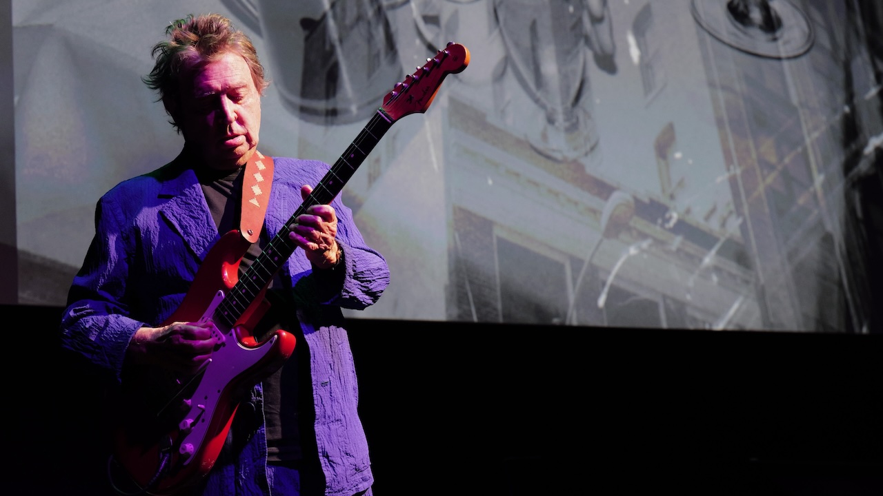 Andy Summers performs onstage during 100 Years of Leica: Witness to a Century at The Whitney Museum on May 02, 2025 in New York City