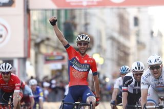 Vincenzo Nibali (Bahrain-Merida) wins