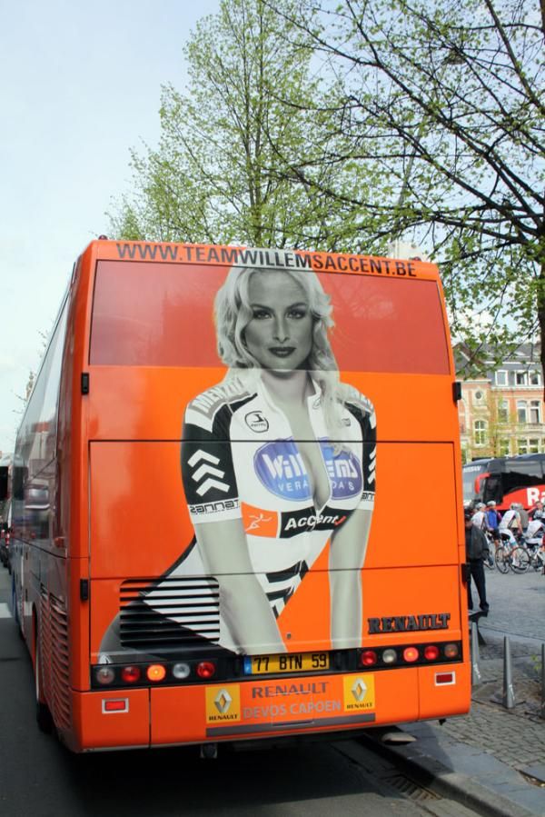 The back of the Willems Veranda bus