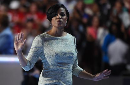Mayor Stephanie Rawlings-Blake forget to actually gave after opening the Democratic National Convention.