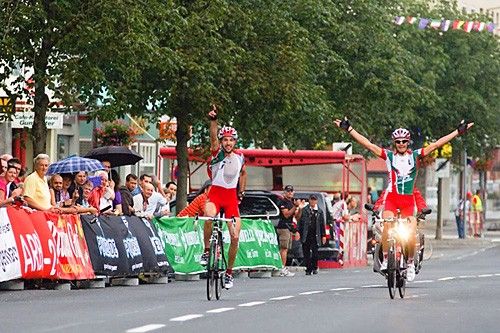 Markus Eibegger and Martin Schoeffmann (Team Elk Haus) go one-two in the Austrian national title race.