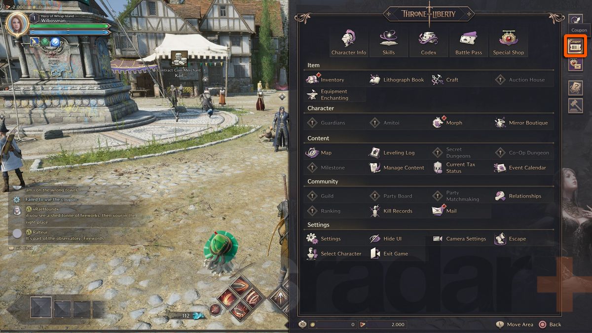 All Throne and Liberty coupons (Mar 2025) GamesRadar+