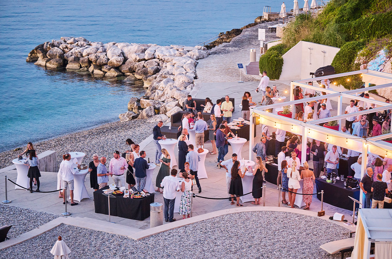 Celebrating the Decanter Winners&rsquo; Showcase at the Kempinski Hotel Adriatic beach in Savudrija