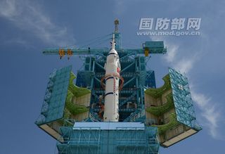 Shenzhou 9 in Transit
