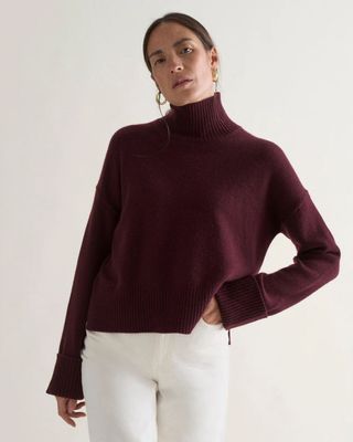 Rise&Fall Cashmere Wool High Neck Jumper