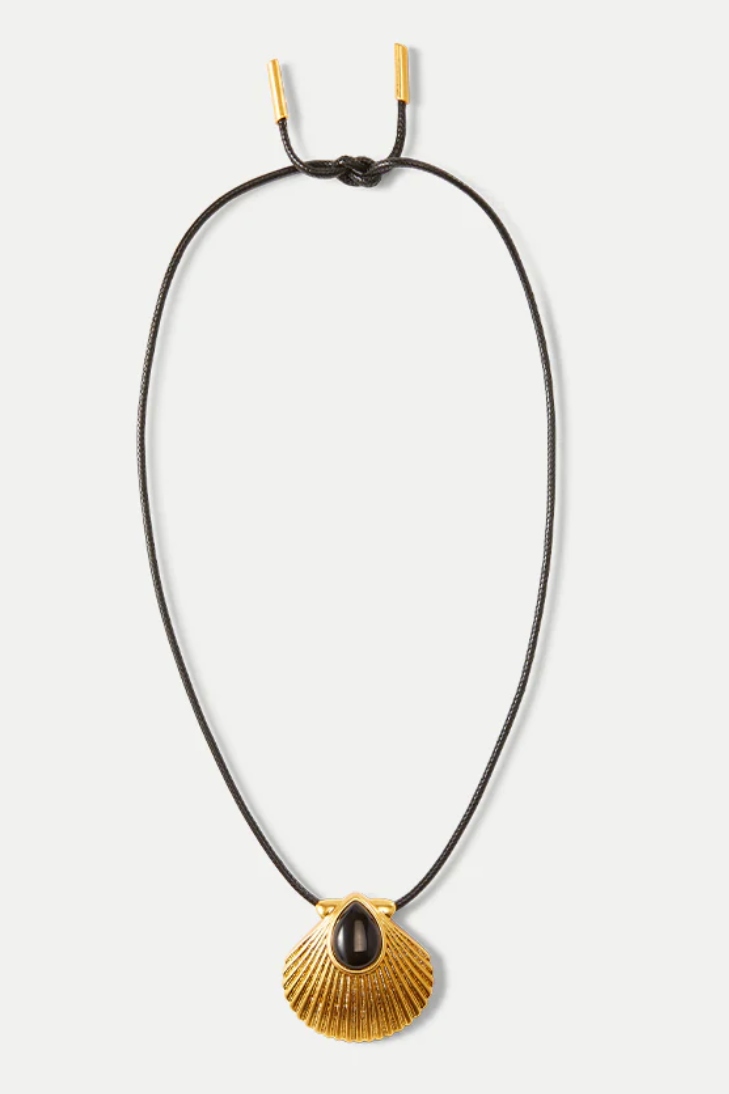 Veronica Beard, Shell Cord Necklace