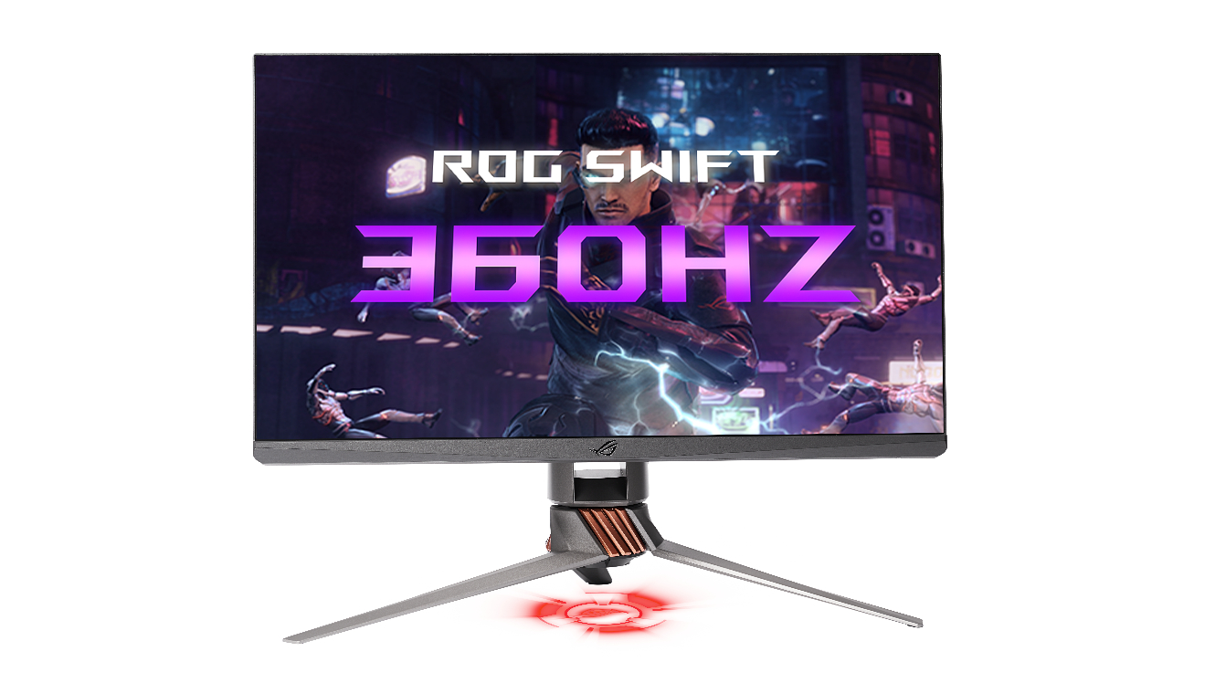 The ROG Swift 360Hz is the world's fastest esports gaming monitor