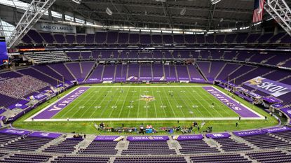 A general view of the Minnesota Vikings' U.S Bank Stadium in Minneapolis