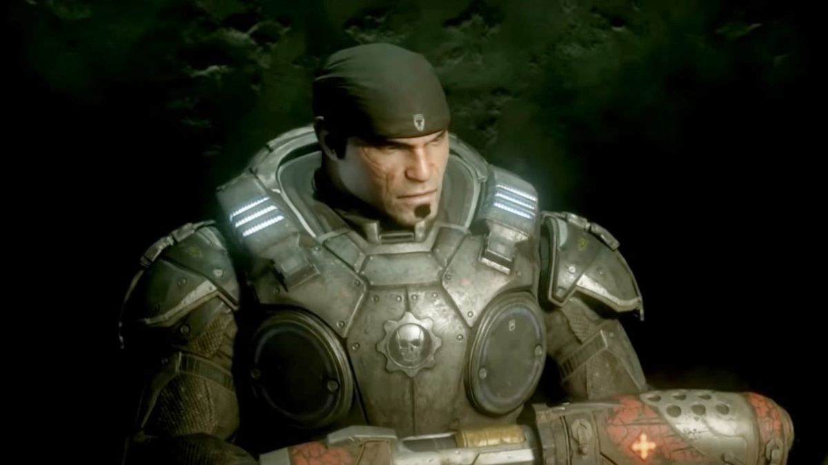 Marcus Fenix in Gears of War