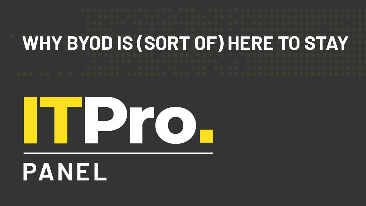 IT Pro Panel: Why BYOD is (sort of) here to stay