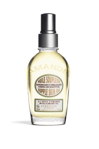 Scandinavian skincare L'Occitane Almond Supple Skin Oil, £36