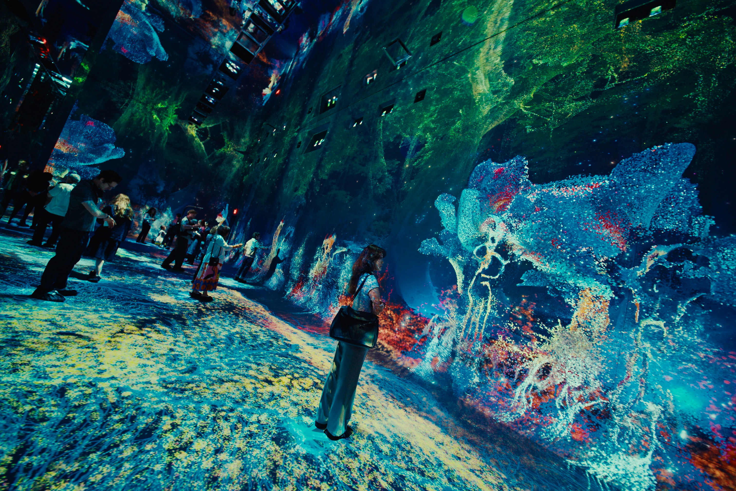 DATALAND&amp;rsquo;s Data Pavilion, featuring Refik Anadol Studio&amp;rsquo;s Latent Forest.