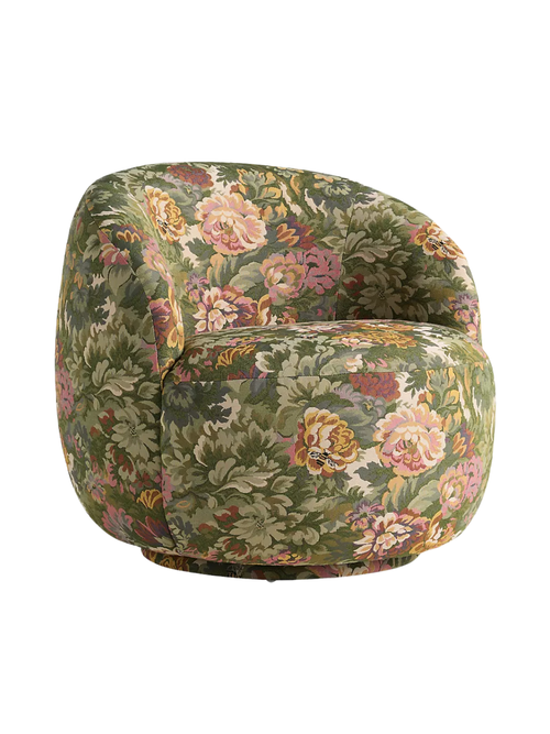 Cosette Gwendolyn Tapestry Swivel Chair