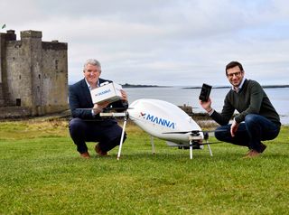 Samsung Manna Galaxy Drone Delivery