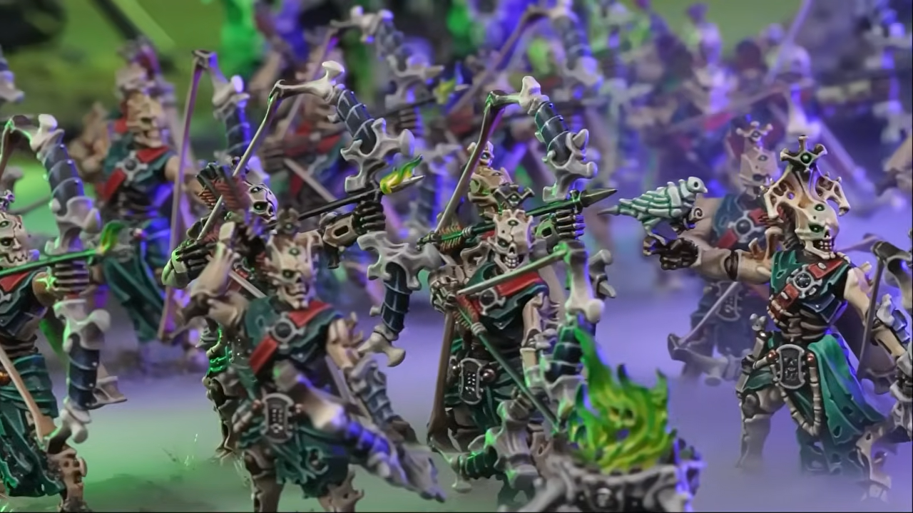 Warhammer Ossiarch Bonereapers models