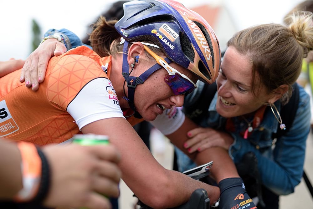Chantal Blaak (Boels Dolmans) wins the general classification after the 119 km Stage 6 of the Boels Ladies Tour 2016
