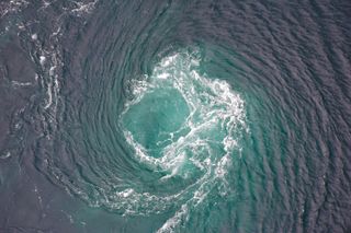 ocean whirlpool spiral vortex