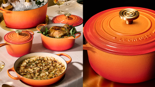 Le Creuset Flamme Doree Collection