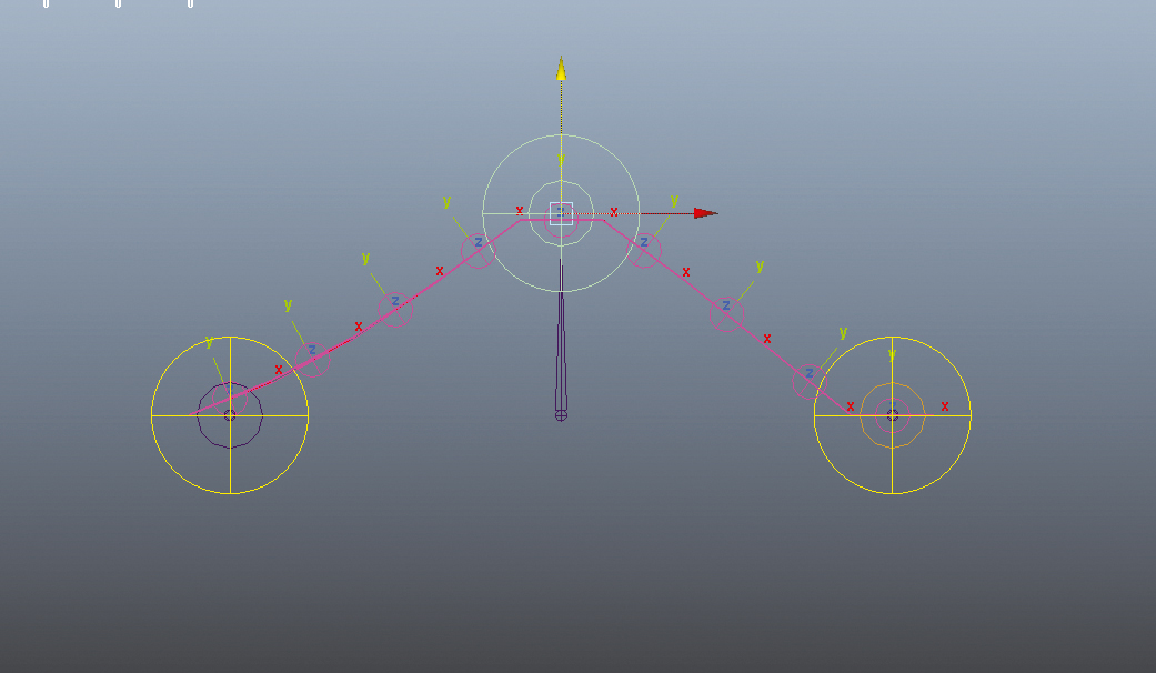 Controls allow the skin to follow the rig naturally