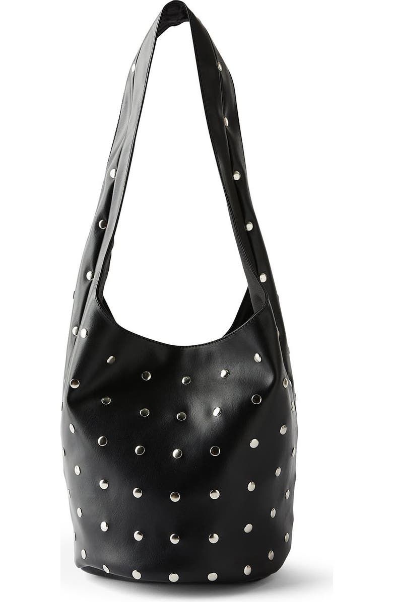 Lia Studded Bucket Bag