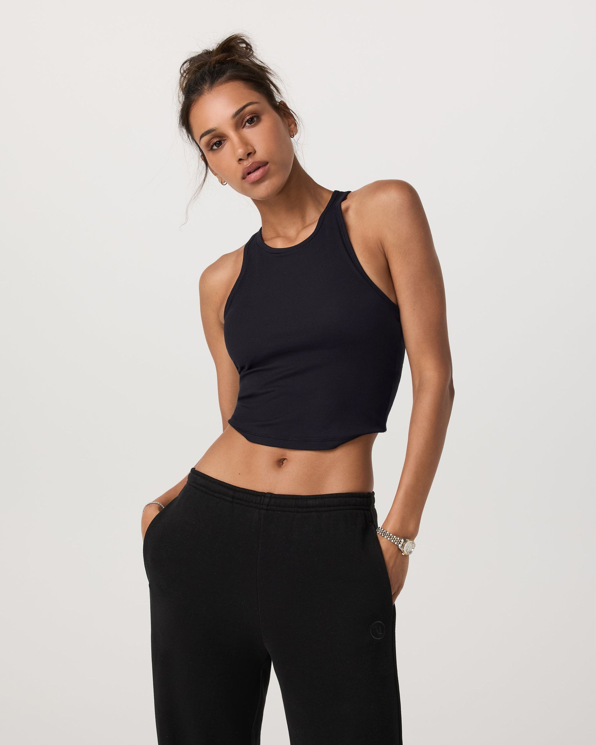 Pose Plyo Tank - Black - Xxs