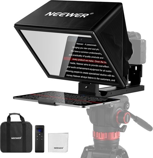 Neewer Basics X12b Aluminum Alloy Liftable Teleprompter