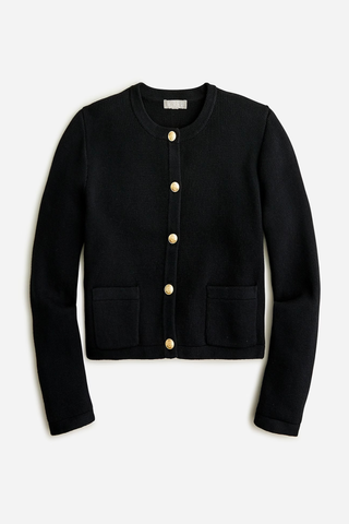 Emilie Patch-Pocket Sweater Lady Jacket (Was $138) 