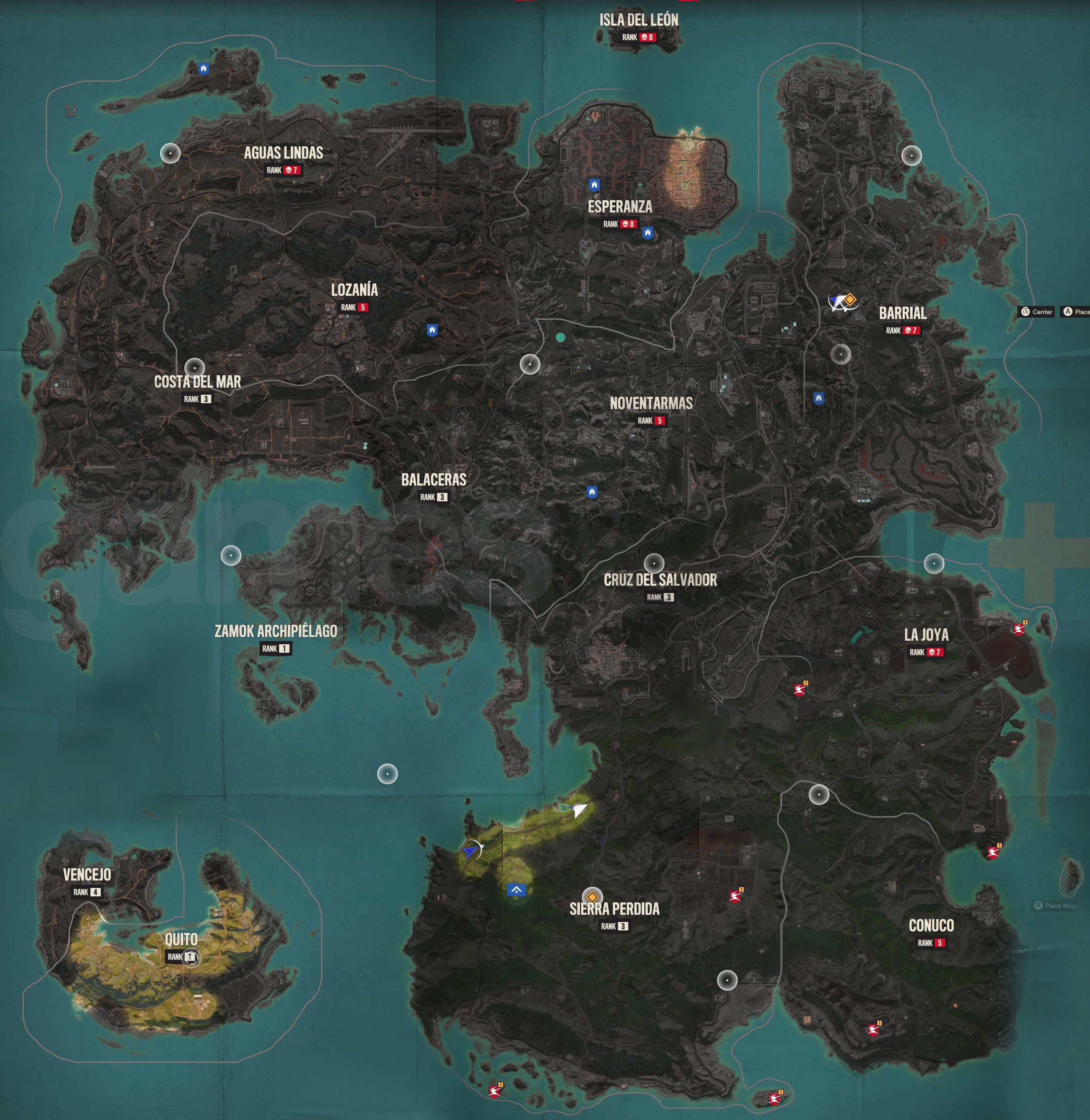 Far Cry 6 Industrial Circuit Map LJMP