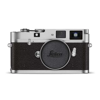 Silver Leica M-A shot agansit a whitebackground