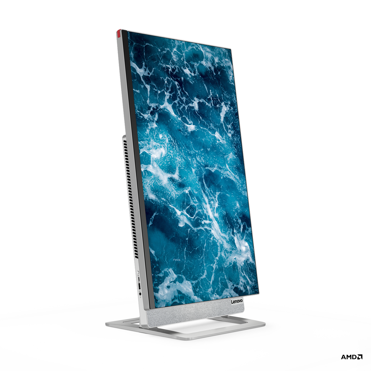 Lenovo Yoga Aio 7 Front Facing Right Vertical Ces