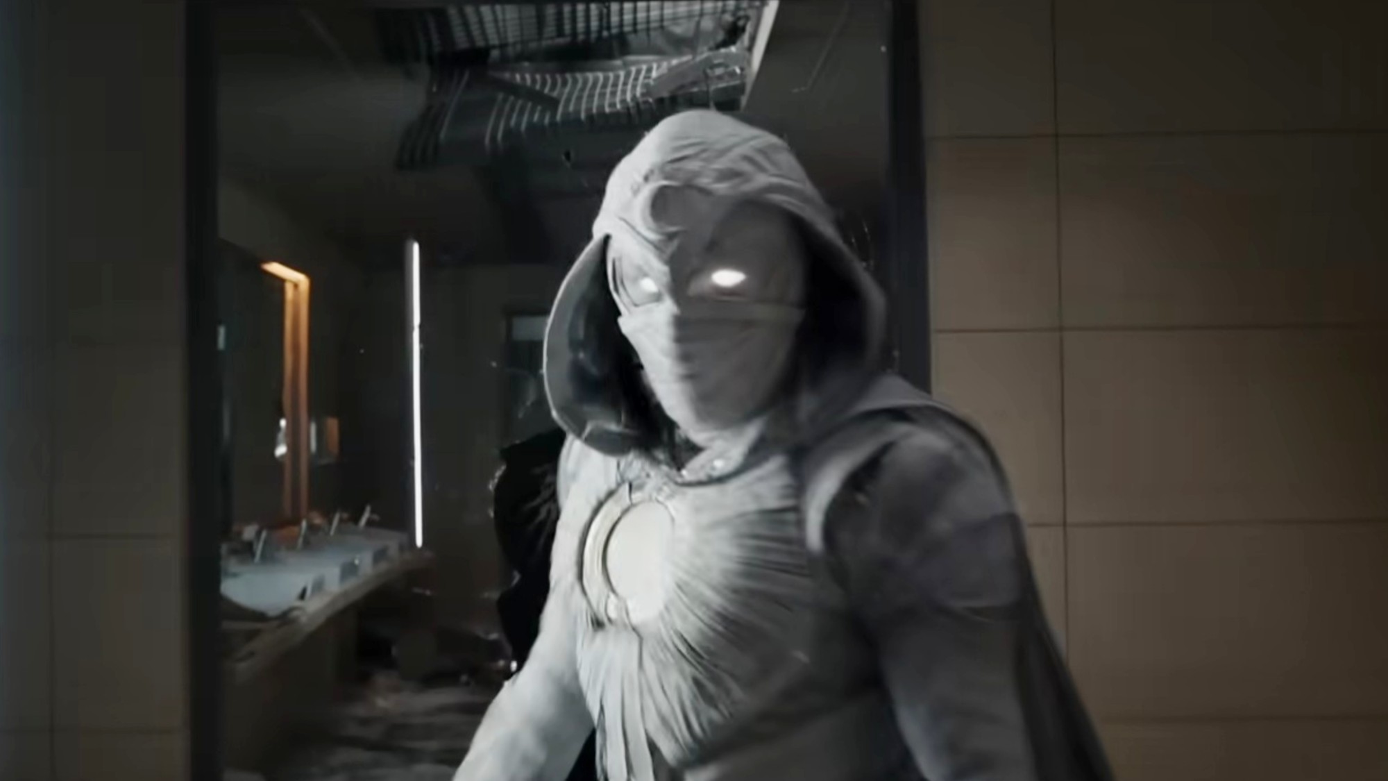 Moon Knight staring directly at the camera