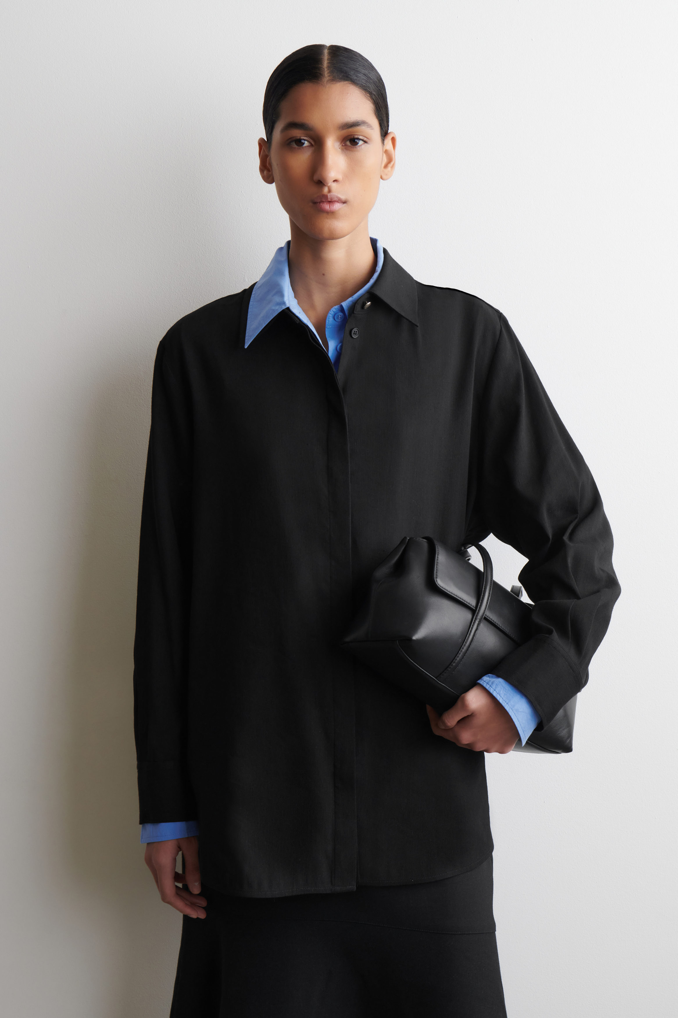 Longline Linen Shirt