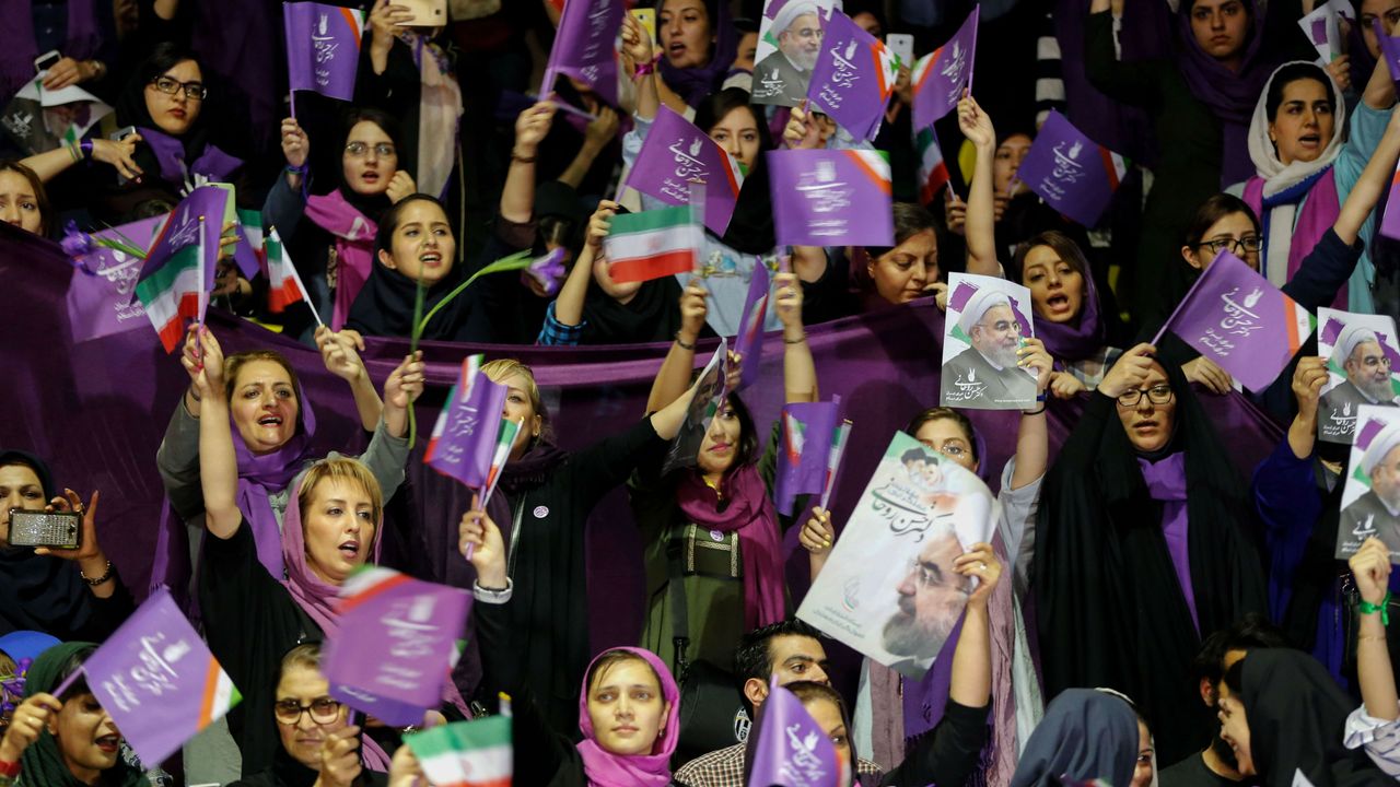 Rouhani rally